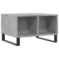 vidaXL Mesa de centro madera contrachapada gris hormigón 60x50x36,5 cm vidaXL Mesa de centro madera contrachapada gris hormigón 60x50x36,5 cm