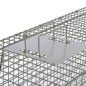 vidaXL Trampa para animales vivos 2 puertas 150x30x30 cm vidaXL Trampa para animales vivos 2 puertas 150x30x30 cm