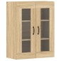 vidaXL Armarios de pared 2 uds madera de ingeniería roble Sonoma vidaXL Armarios de pared 2 uds madera de ingeniería roble Sonoma