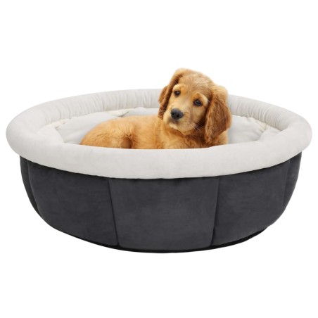vidaXL Cama para perros gris 59x59x24 cm