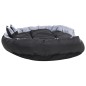 vidaXL Cojín para perro reversible y lavable gris y negro 150x120x25 cm vidaXL Cojín para perro reversible y lavable gris y negro 150x120x25 cm