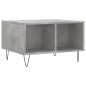 vidaXL Mesa de centro madera contrachapada gris hormigón 60x50x36,5 cm vidaXL Mesa de centro madera contrachapada gris hormigón 60x50x36,5 cm