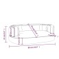 vidaXL Cama para perros de espuma cuero sintético azul oscuro 88x65 cm vidaXL Cama para perros de espuma cuero sintético azul oscuro 88x65 cm