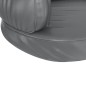 vidaXL Cama para perros de espuma cuero sintético gris 75x53 cm vidaXL Cama para perros de espuma cuero sintético gris 75x53 cm