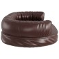 vidaXL Cama para perros de espuma cuero sintético marrón 75x53 cm vidaXL Cama para perros de espuma cuero sintético marrón 75x53 cm