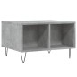 vidaXL Mesa de centro madera contrachapada gris hormigón 60x50x36,5 cm vidaXL Mesa de centro madera contrachapada gris hormigón 60x50x36,5 cm