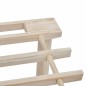 vidaXL Zapatero de 3 alturas 2 unidades madera maciza de abeto vidaXL Zapatero de 3 alturas 2 unidades madera maciza de abeto