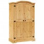 vidaXL Armario madera de pino Mexicano estilo Corona 2 Puertas vidaXL Armario madera de pino Mexicano estilo Corona 2 Puertas