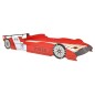vidaXL Cama con forma de coche de carreras para niños roja 90x200 cm vidaXL Cama con forma de coche de carreras para niños roja 90x200 cm