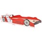 vidaXL Cama con forma de coche de carreras para niños roja 90x200 cm vidaXL Cama con forma de coche de carreras para niños roja 90x200 cm