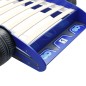 vidaXL Cama con forma de coche de carreras para niños 90x200 cm azul vidaXL Cama con forma de coche de carreras para niños 90x200 cm azul