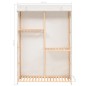vidaXL Armario de ropa de 3 niveles 110x40x170 cm vidaXL Armario de ropa de 3 niveles 110x40x170 cm