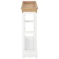 vidaXL Armario botellero MDF blanco 70x22,5x70,5 cm vidaXL Armario botellero MDF blanco 70x22,5x70,5 cm