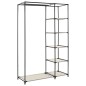 vidaXL Armario plegable de tela color crema 110x45x175 cm vidaXL Armario plegable de tela color crema 110x45x175 cm