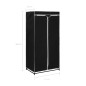 vidaXL Armarios 2 unidades negro 75x50x160 cm vidaXL Armarios 2 unidades negro 75x50x160 cm