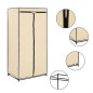 vidaXL Armarios 2 unidades color crema 75x50x160 cm vidaXL Armarios 2 unidades color crema 75x50x160 cm