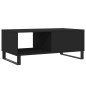 vidaXL Mesa de centro madera contrachapada negro 90x50x36,5 cm vidaXL Mesa de centro madera contrachapada negro 90x50x36,5 cm