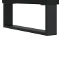 vidaXL Mesa de centro madera contrachapada negro 90x50x36,5 cm vidaXL Mesa de centro madera contrachapada negro 90x50x36,5 cm
