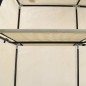 vidaXL Armario con compartimentos y varillas tela crema 150x45x175 cm vidaXL Armario con compartimentos y varillas tela crema 150x45x175 cm