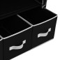 vidaXL Armario de tela negro 87x49x159 cm vidaXL Armario de tela negro 87x49x159 cm