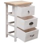 vidaXL Armario auxiliar de madera de paulownia 35x25x57 cm vidaXL Armario auxiliar de madera de paulownia 35x25x57 cm