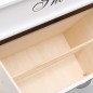 vidaXL Mueble zapatero de madera de Paulownia blanco 50x28x58 cm vidaXL Mueble zapatero de madera de Paulownia blanco 50x28x58 cm