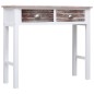 vidaXL Mesa consola de madera marrón 90x30x77 cm vidaXL Mesa consola de madera marrón 90x30x77 cm