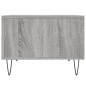vidaXL Mesa de centro madera contrachapada gris Sonoma 60x50x36,5 cm vidaXL Mesa de centro madera contrachapada gris Sonoma 60x50x36,5 cm