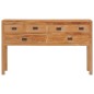 vidaXL Aparador de madera maciza de teca 125x30x75 cm vidaXL Aparador de madera maciza de teca 125x30x75 cm