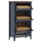 vidaXL Mueble zapatero Hill madera pino gris 72x35x124 cm vidaXL Mueble zapatero Hill madera pino gris 72x35x124 cm