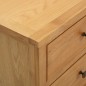 vidaXL Cajonera de madera de roble macizo 105x33,5x73 cm vidaXL Cajonera de madera de roble macizo 105x33,5x73 cm