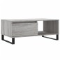 vidaXL Mesa de centro madera contrachapada gris Sonoma 90x50x36,5 cm vidaXL Mesa de centro madera contrachapada gris Sonoma 90x50x36,5 cm