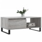 vidaXL Mesa de centro madera contrachapada gris Sonoma 90x50x36,5 cm vidaXL Mesa de centro madera contrachapada gris Sonoma 90x50x36,5 cm
