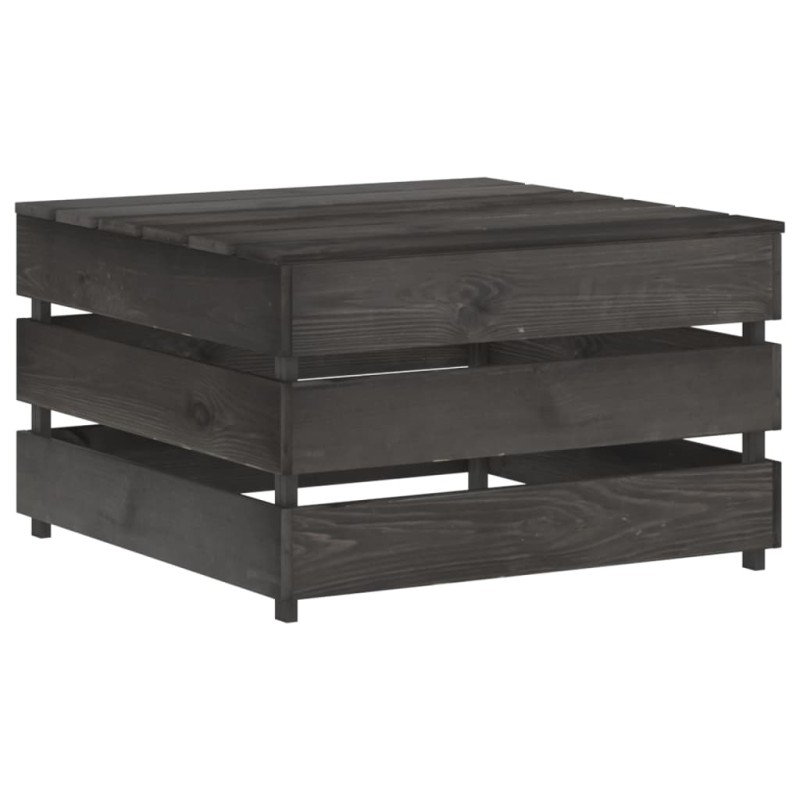 vidaXL Mesa de palés para jardín de madera de pino impregnada vidaXL Mesa de palés para jardín de madera de pino impregnada