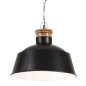 vidaXL Lámpara colgante industrial 32 cm negro E27 vidaXL Lámpara colgante industrial 32 cm negro E27
