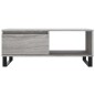 vidaXL Mesa de centro madera contrachapada gris Sonoma 90x50x36,5 cm vidaXL Mesa de centro madera contrachapada gris Sonoma 90x50x36,5 cm