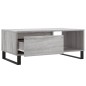 vidaXL Mesa de centro madera contrachapada gris Sonoma 90x50x36,5 cm vidaXL Mesa de centro madera contrachapada gris Sonoma 90x50x36,5 cm