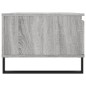 vidaXL Mesa de centro madera contrachapada gris Sonoma 90x50x36,5 cm vidaXL Mesa de centro madera contrachapada gris Sonoma 90x50x36,5 cm