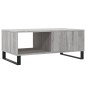 vidaXL Mesa de centro madera contrachapada gris Sonoma 90x50x36,5 cm vidaXL Mesa de centro madera contrachapada gris Sonoma 90x50x36,5 cm