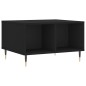 vidaXL Mesa de centro madera contrachapada negro 60x50x36,5 cm vidaXL Mesa de centro madera contrachapada negro 60x50x36,5 cm