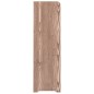 vidaXL Mueble zapatero de madera contrachapada marrón 65x24x81 cm