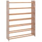 vidaXL Mueble zapatero de madera contrachapada marrón 90x24x117 cm vidaXL Mueble zapatero de madera contrachapada marrón 90x24x117 cm