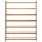 vidaXL Mueble zapatero de madera contrachapada marrón 90x24x117 cm vidaXL Mueble zapatero de madera contrachapada marrón 90x24x117 cm