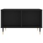vidaXL Mesa de centro madera contrachapada negro 60x50x36,5 cm vidaXL Mesa de centro madera contrachapada negro 60x50x36,5 cm