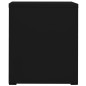 vidaXL Armario archivador de acero negro 46x62x72,5 cm vidaXL Armario archivador de acero negro 46x62x72,5 cm