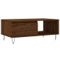 vidaXL Mesa de centro madera contrachapada marrón roble 90x50x36,5 cm vidaXL Mesa de centro madera contrachapada marrón roble 90x50x36,5 cm