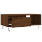 vidaXL Mesa de centro madera contrachapada marrón roble 90x50x36,5 cm vidaXL Mesa de centro madera contrachapada marrón roble 90x50x36,5 cm