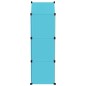 vidaXL Estantería infantil de cubos con 8 compartimentos azul PP vidaXL Estantería infantil de cubos con 8 compartimentos azul PP