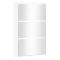 vidaXL Mueble zapatero y espejo 3 niveles blanco brillo 63x17x102,5 cm vidaXL Mueble zapatero y espejo 3 niveles blanco brillo 63x17x102,5 cm