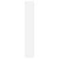 vidaXL Mueble zapatero y espejo 3 niveles blanco brillo 63x17x102,5 cm vidaXL Mueble zapatero y espejo 3 niveles blanco brillo 63x17x102,5 cm